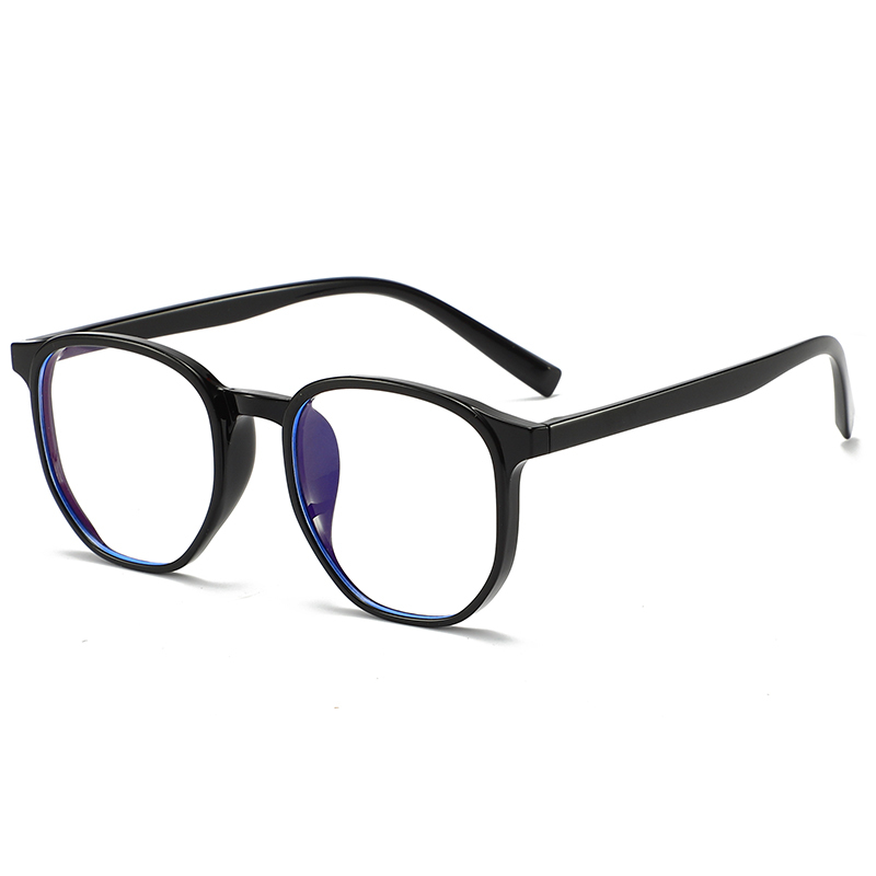 Instagram new product TR90 optical frame anti blue light blocking flat glasses