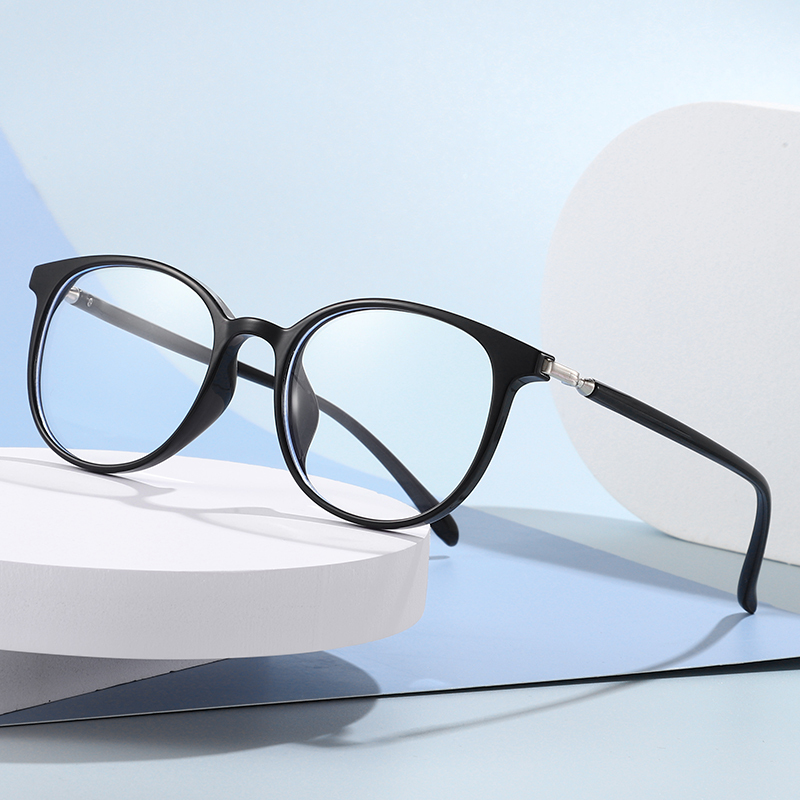 Designer cheap TR90 spring hinge computer blue light blocking glasses optical frames retro glasses frames