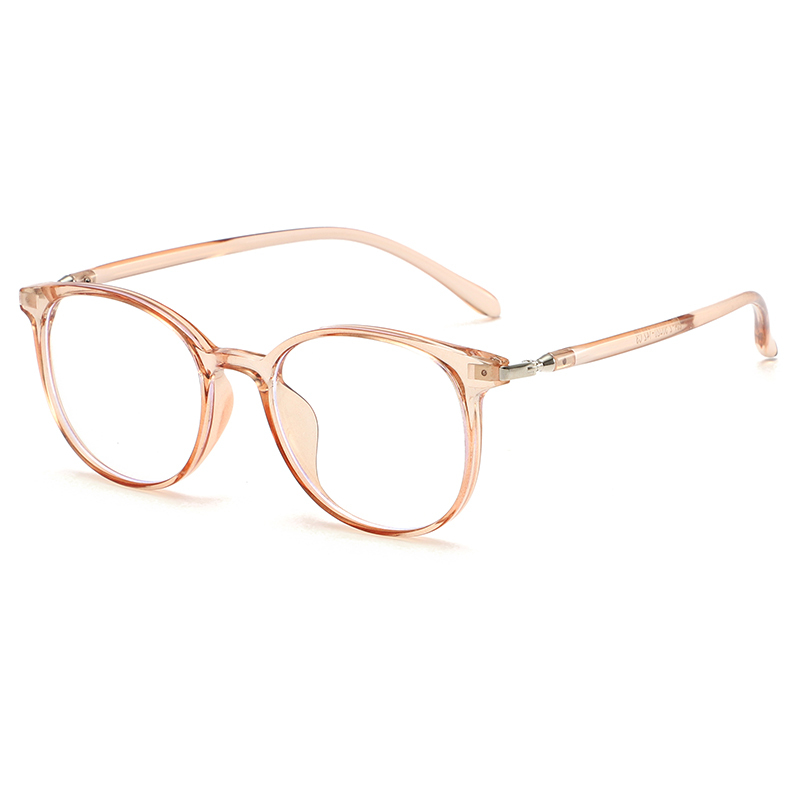 Designer cheap TR90 spring hinge computer blue light blocking glasses optical frames retro glasses frames