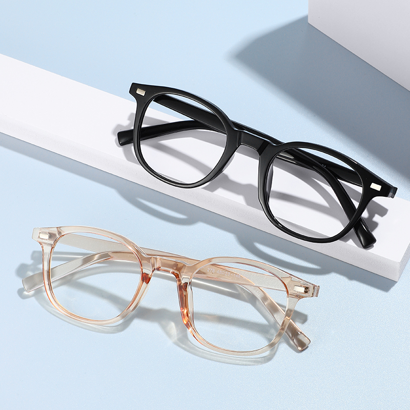 TR90 anti blue light blocking glasses ultralight retro eyewear glasses for computer work lentes de contato