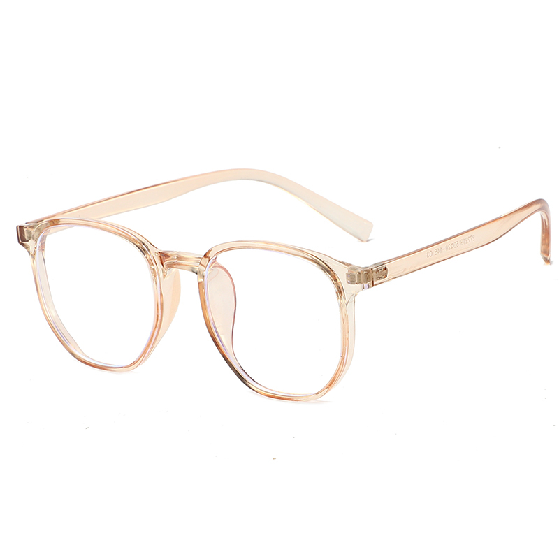 Instagram new product TR90 optical frame anti blue light blocking flat glasses