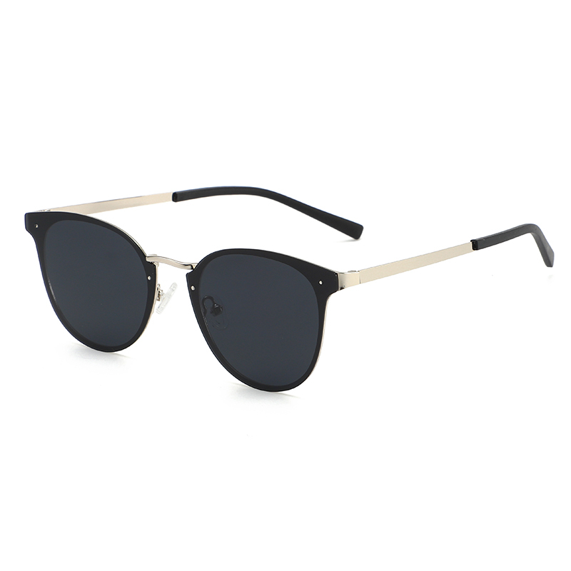 Best selling high quality wholesale golden retro round optical glasses frames thin eyewear sunglasses