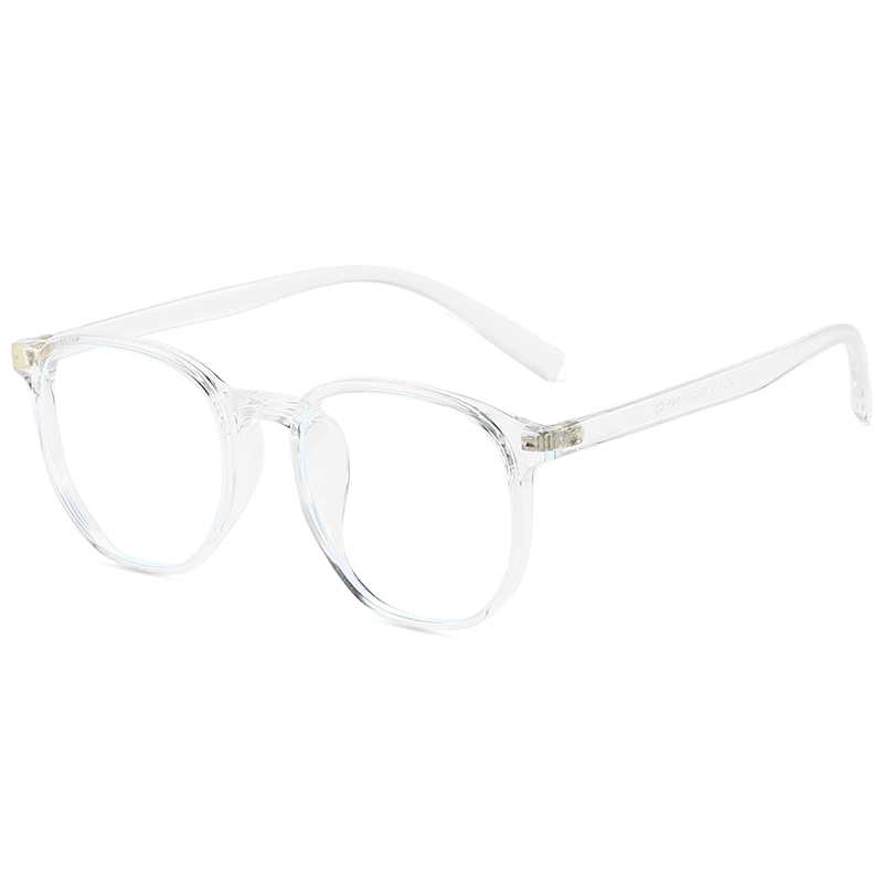 Instagram new product TR90 optical frame anti blue light blocking flat glasses