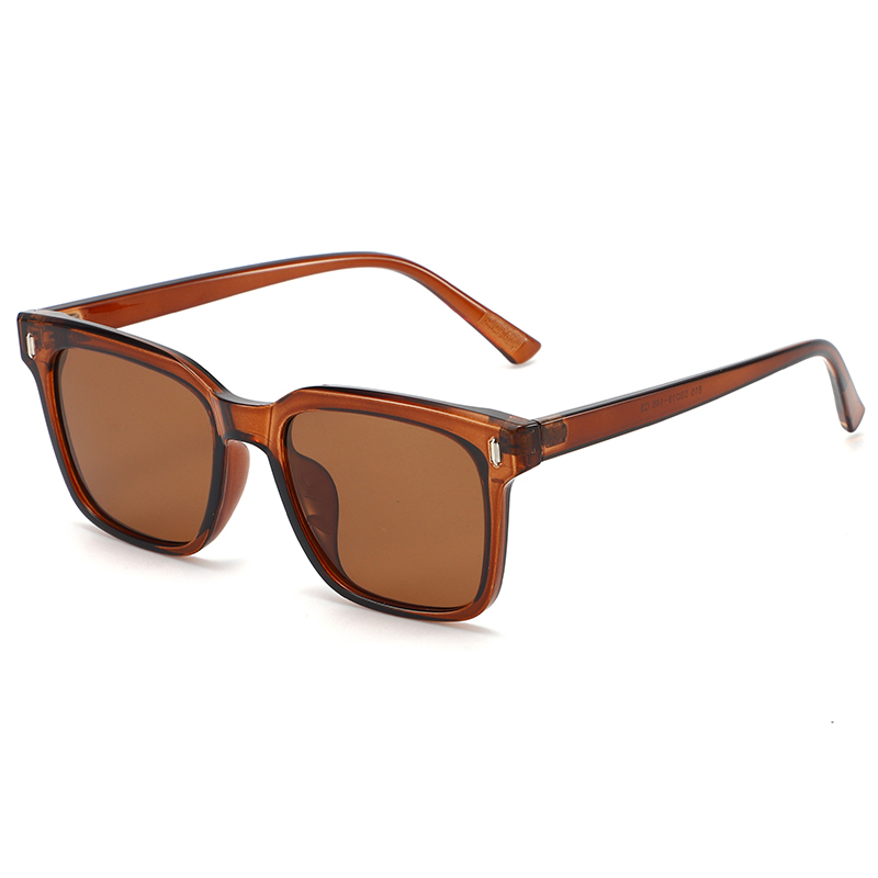 Unisex custom logo black TR90 sunglasses light UV400 polarized sunglasses