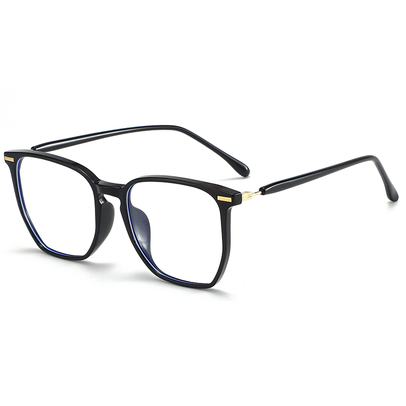 High quality wholesale oversize square anti-radiation blue light blocking glasses
