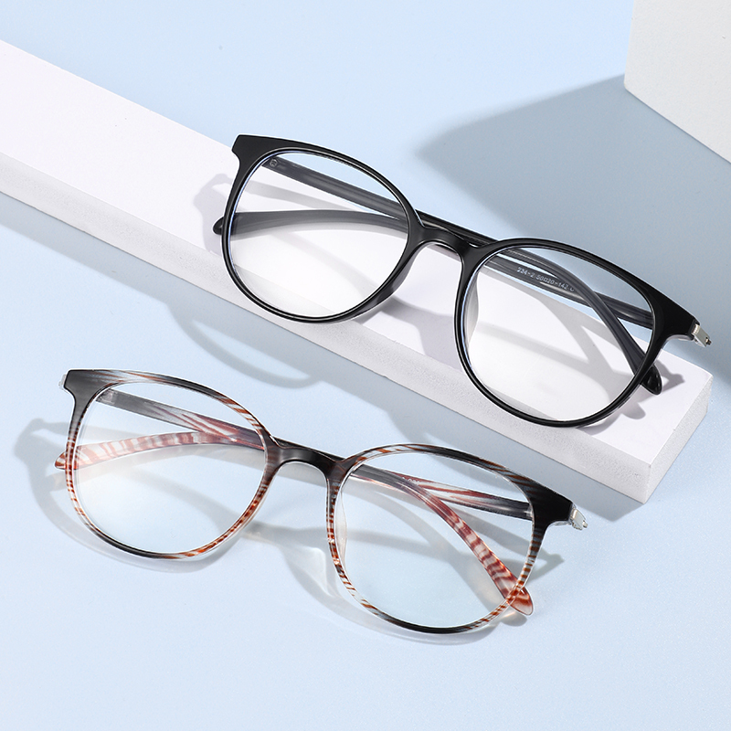 Designer cheap TR90 spring hinge computer blue light blocking glasses optical frames retro glasses frames