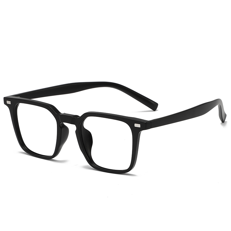 2022 hot selling big square frame glasses photochromic lens anti blue light glasses