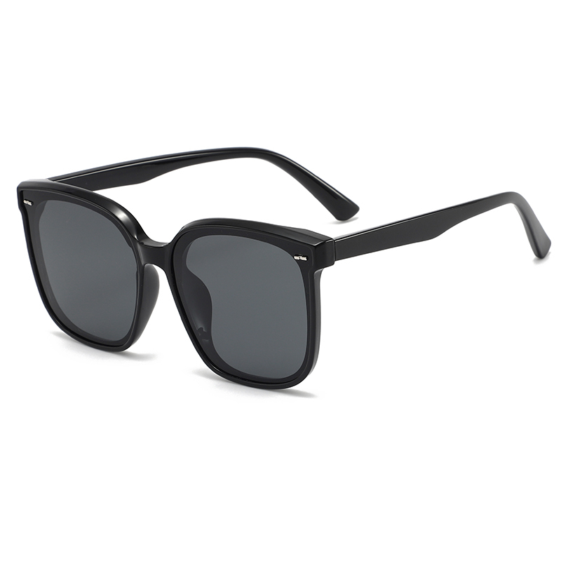 High quality wholesale retro classic TR90 polarized square sunglasses women men