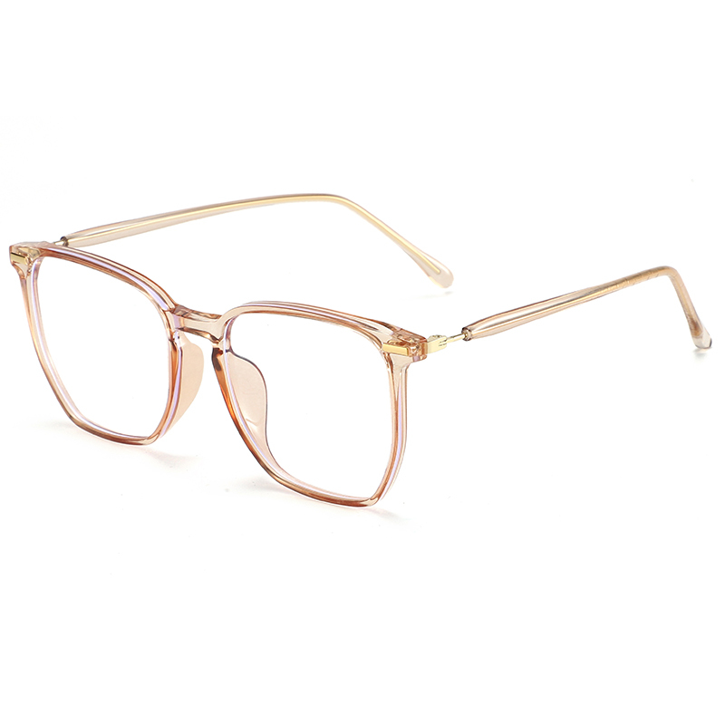 High quality wholesale oversize square anti-radiation blue light blocking glasses