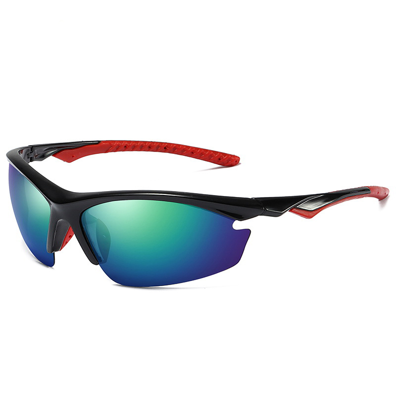 Hot selling outdoor cycling men sunglasses polarized UV400 anti-glare windproof driving sunglasses