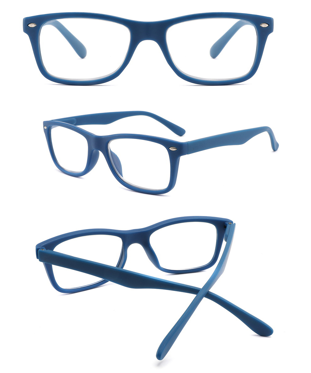 2022 Frame Adjustable Fashion Plastic Magnifying Eyeglasses PC Reading Eyewear