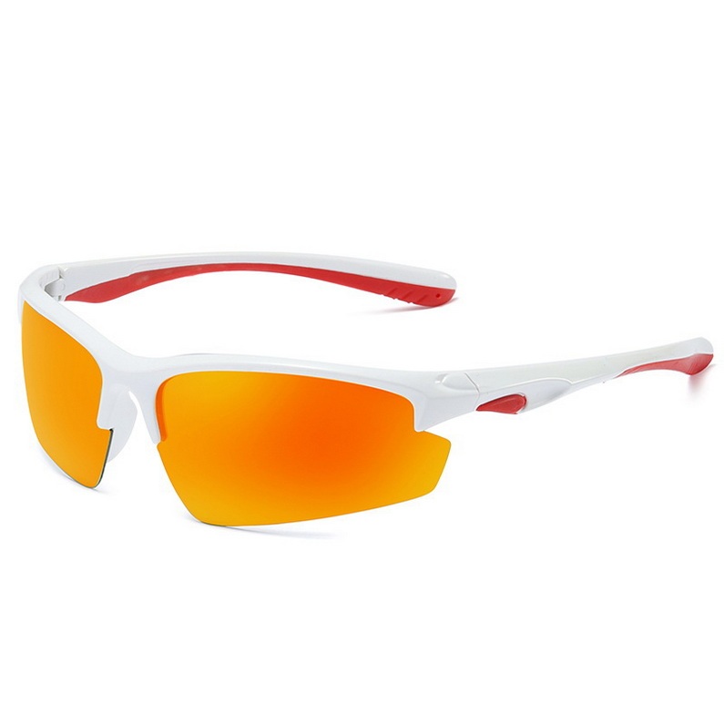 Trendy gafas de sol deportivas plastic optical frame outdoor cycling sports sunglasses