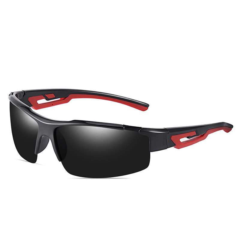 New arrival unisex PC frame material and polarized sport sunglasses