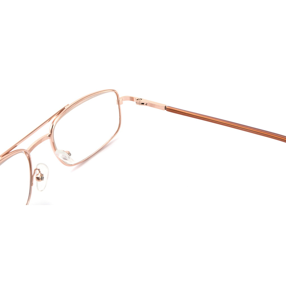 Luxury unisex AC lens material and stainless frame slim black framed reading glasses spring hinge
