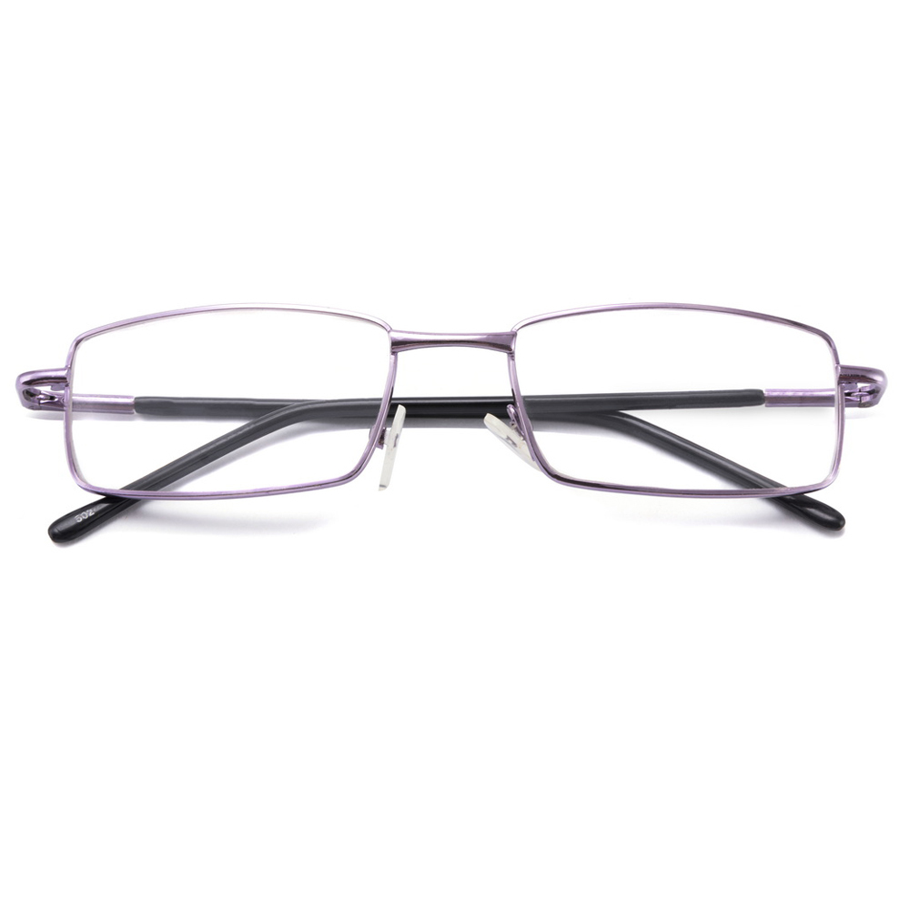 Factory wholesale hot selling metal frame spring reading glasses with custom logo