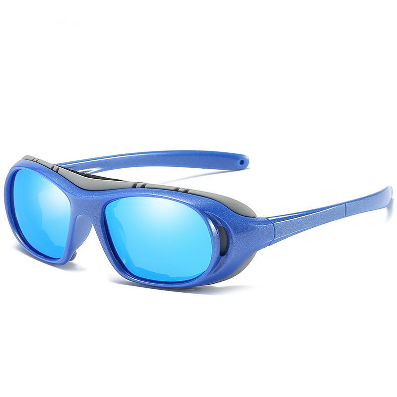 Luxury retro sport sunglasses uv400 polarized best price sports eyewear black frame