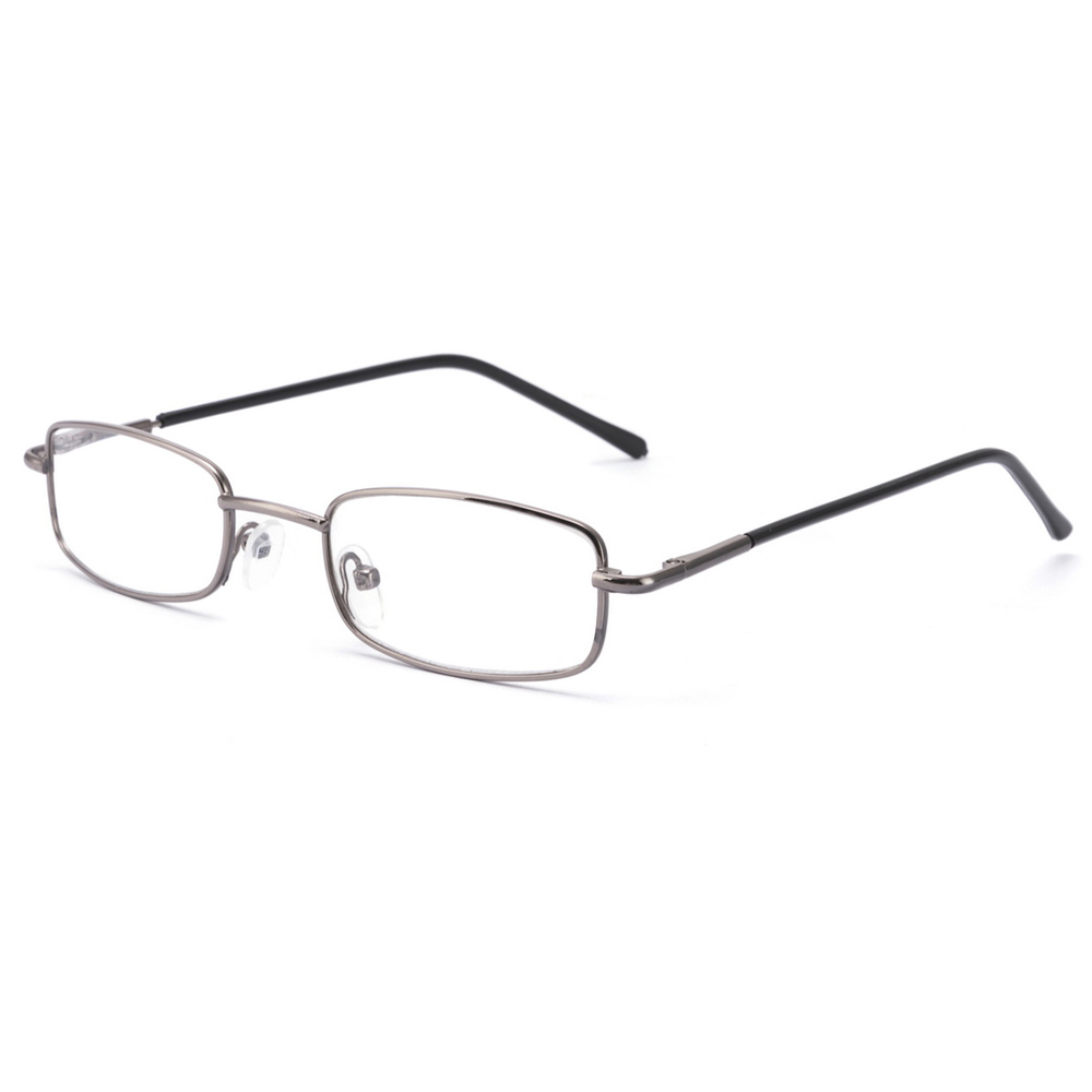 Custom logo trendy cheap price male and female stainless optical frame reading glasses