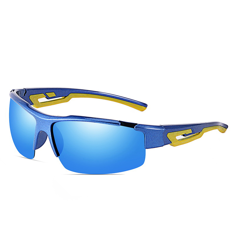 New arrival unisex PC frame material and polarized sport sunglasses