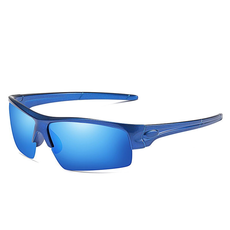 Designer brand custom logo outdoor sport cycle motorcycle ski swimming polarized rimless sunglasses
