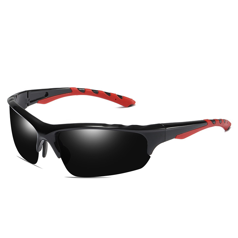 Newest sport sunglasses PC frame material outdoor bike cycling windproof glasses for men