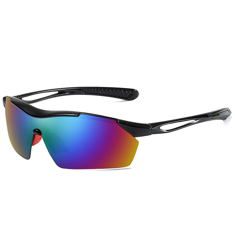 Male and female custom logo and color outdoor sport bicycle sport sunglasses men