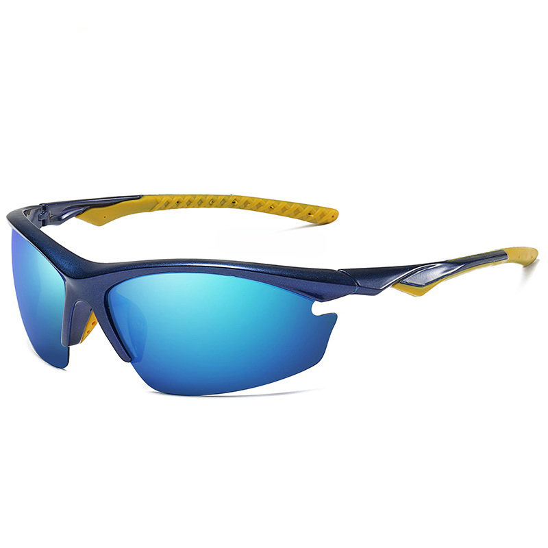 Hot selling outdoor cycling men sunglasses polarized UV400 anti-glare windproof driving sunglasses