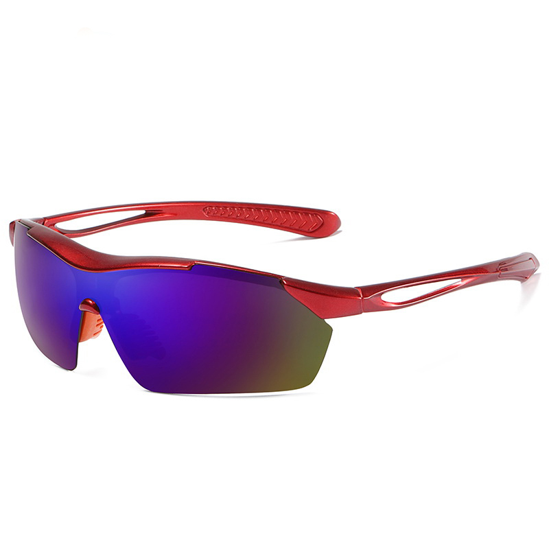 Male and female custom logo and color outdoor sport bicycle sport sunglasses men