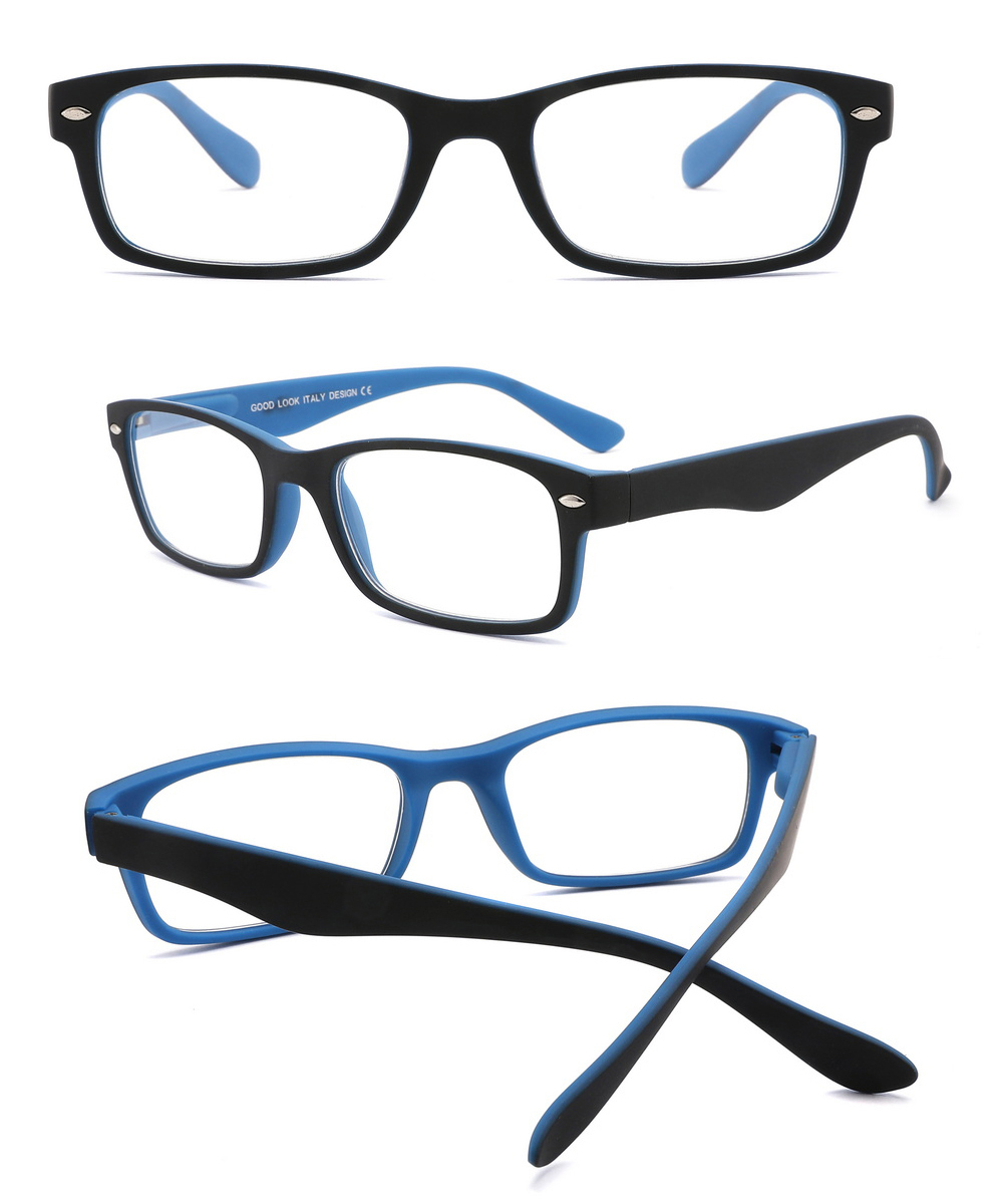 Hot Selling Cheap PC Frame Blue Light Blocking Designer Adjustable Reading Glasses