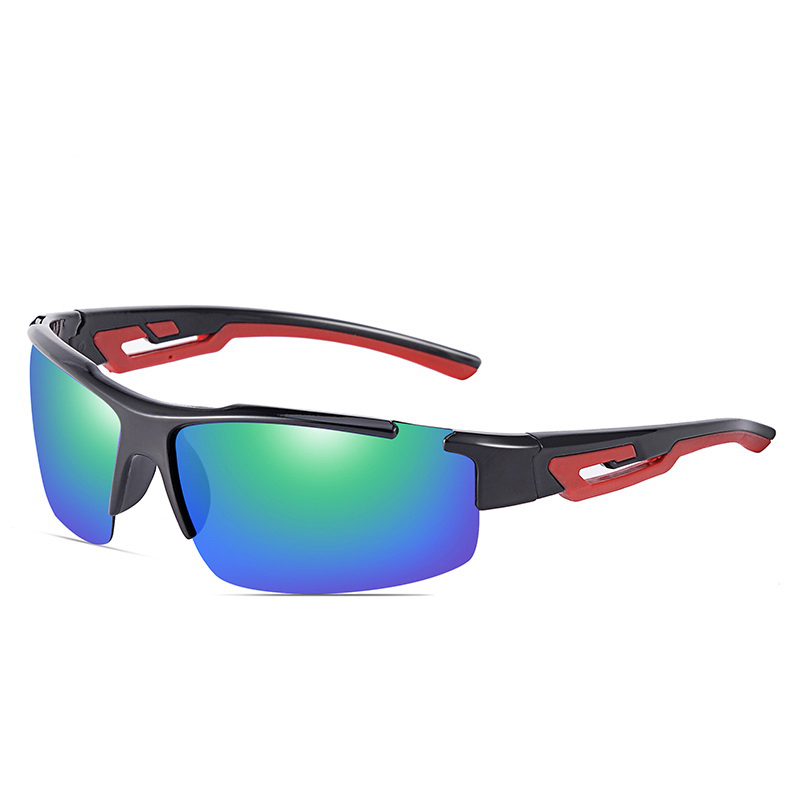 New arrival unisex PC frame material and polarized sport sunglasses