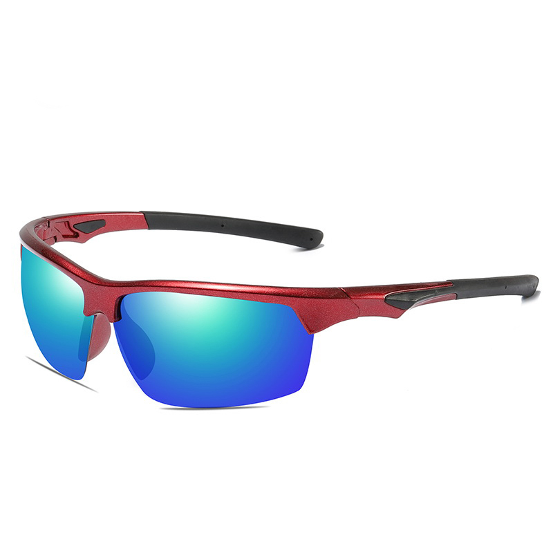 Vintage light shade eyewear fashion design sports style sunglasses men polarized driving
