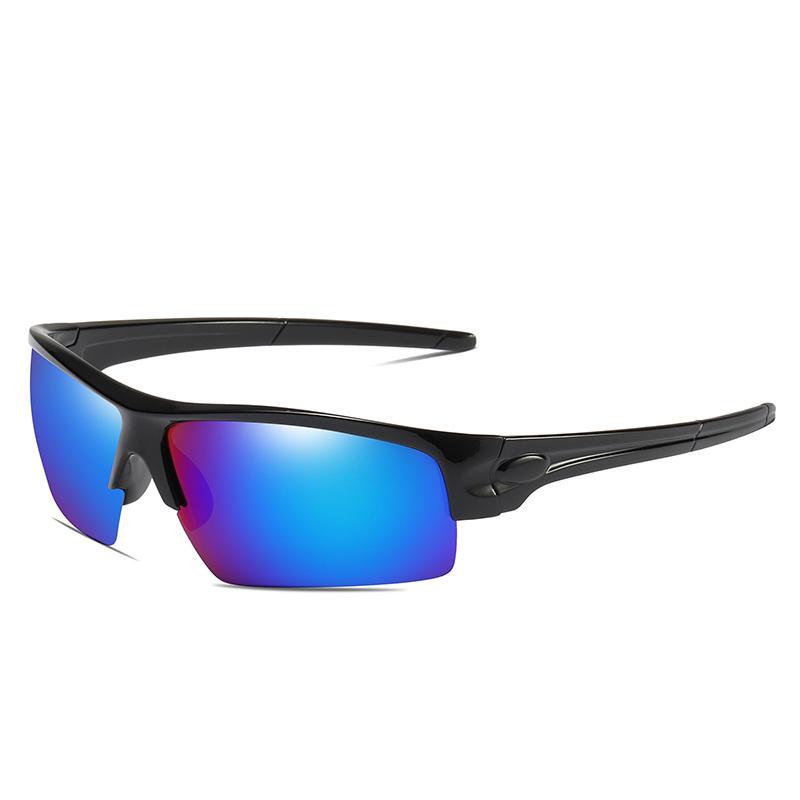 Designer brand custom logo outdoor sport cycle motorcycle ski swimming polarized rimless sunglasses