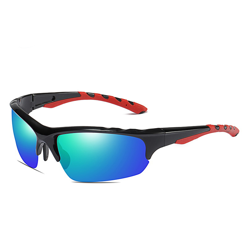 Newest sport sunglasses PC frame material outdoor bike cycling windproof glasses for men