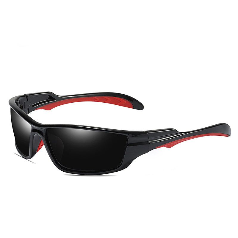 2022 men sports cycling polarized half rim anti-glare hiking driving sunglasses
