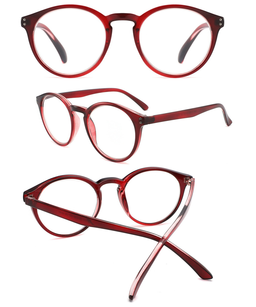 New Arrival Fashion Designer Stylish Readers Glasses Women PC Optical Reading Eyewear Glasses