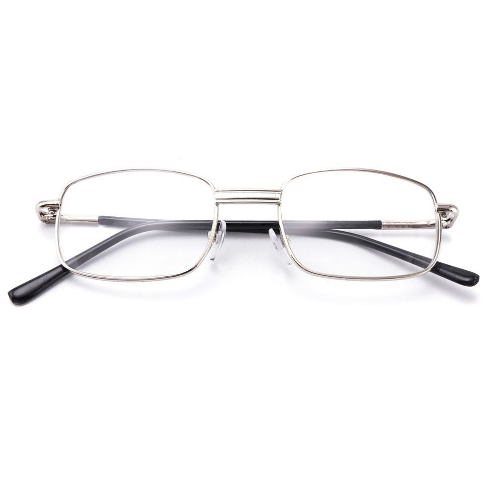 Luxury fashion new style AC lens material metal frame spring hinge reading glasses