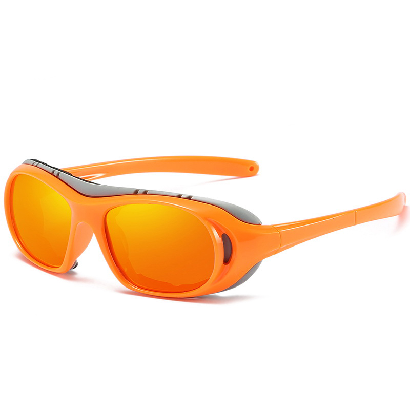 Luxury retro sport sunglasses uv400 polarized best price sports eyewear black frame