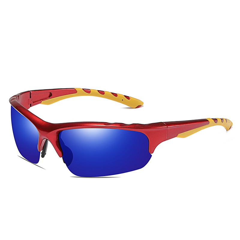 Newest sport sunglasses PC frame material outdoor bike cycling windproof glasses for men