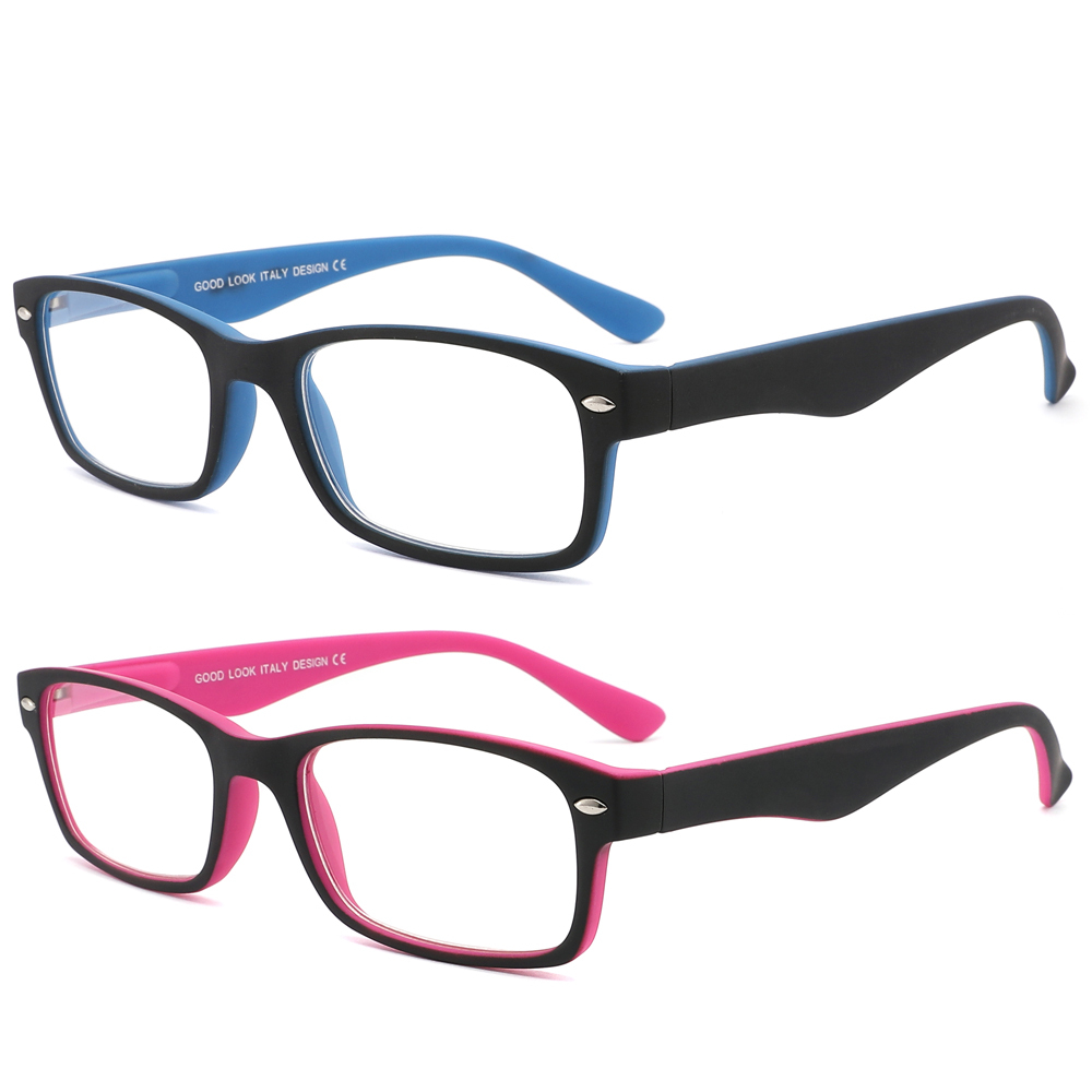 Hot Selling Cheap PC Frame Blue Light Blocking Designer Adjustable Reading Glasses