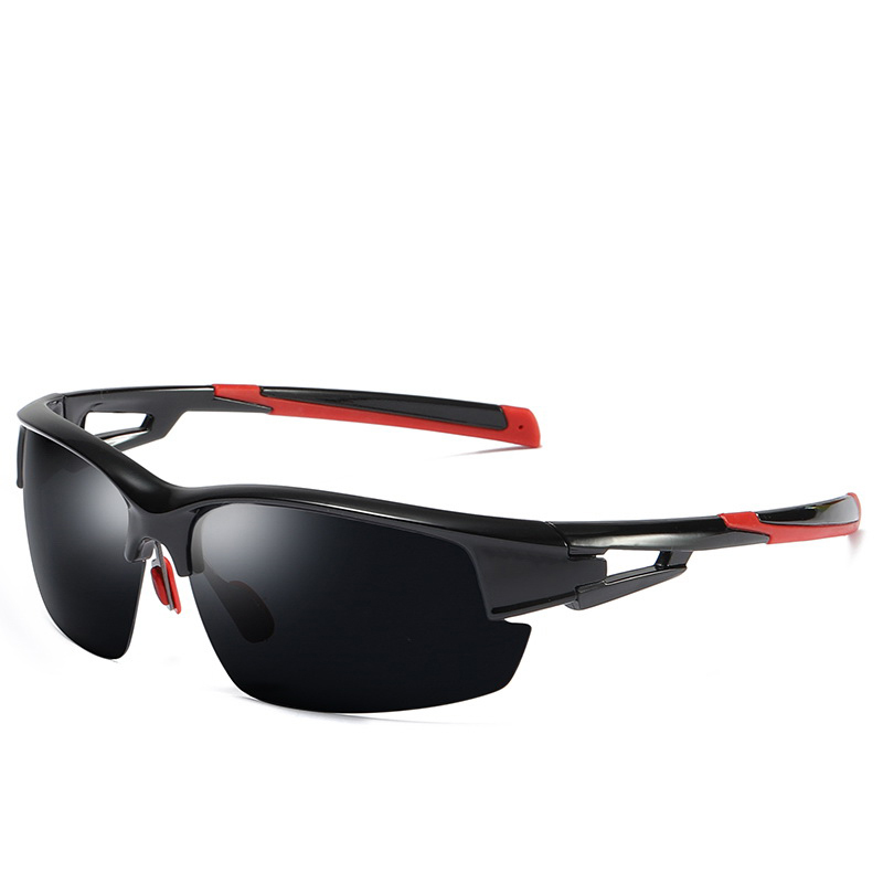 Factory men bike bicycle cycling eyewear shades OEM custom logo plastic outdoor sunglasses