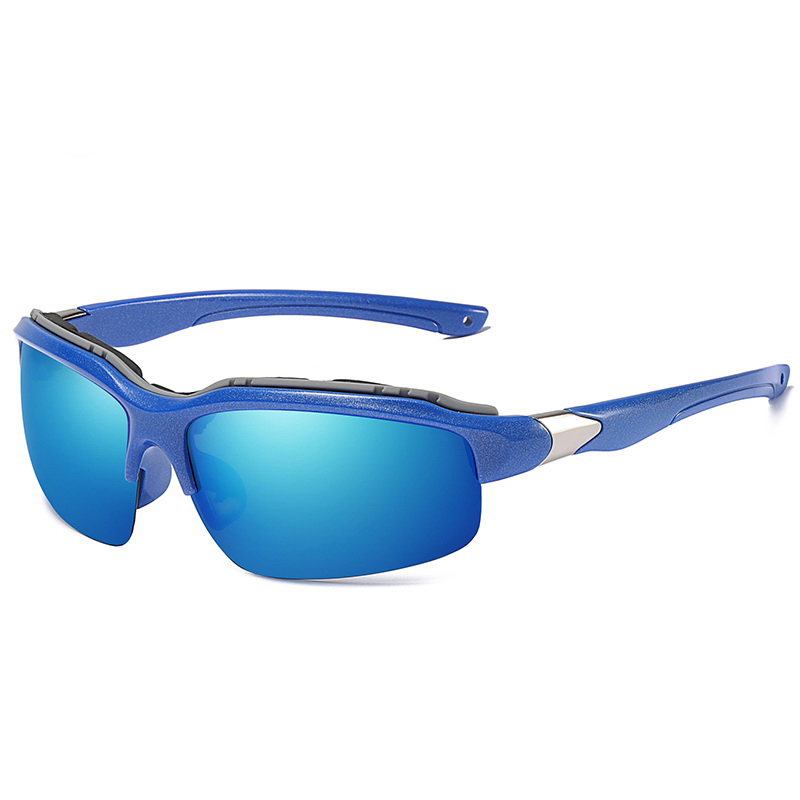 Ultra lightweight PC rectangular new style sports anti-ultraviolet sunshade sunglasses