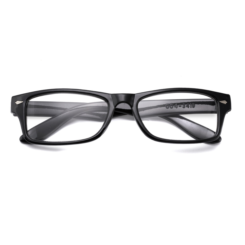 Eyeglasses 100-500 degree ultra light metal optical frame fashion reading glasses