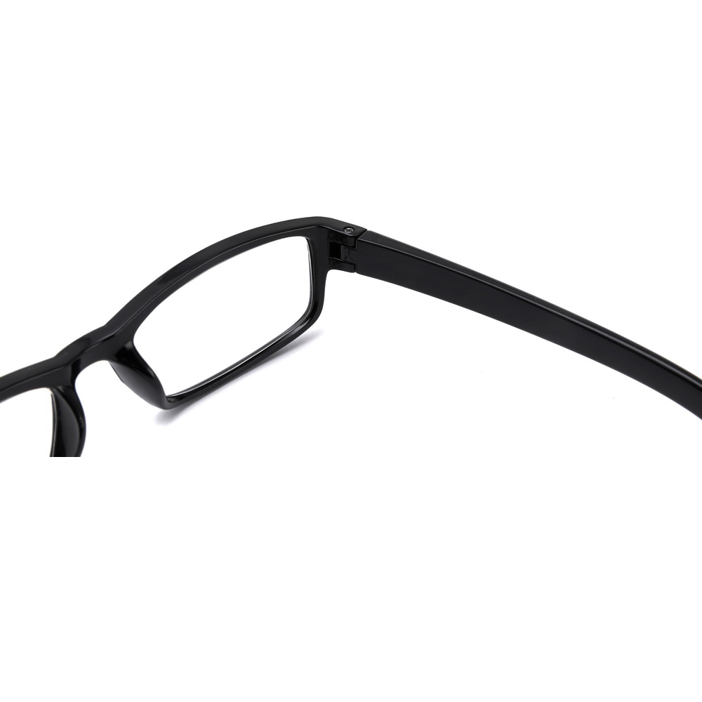 Cheap hot selling anti blue light plastic thin trendy retro designer optics reading glasses men