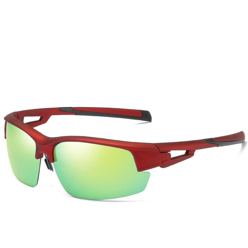 Factory men bike bicycle cycling eyewear shades OEM custom logo plastic outdoor sunglasses