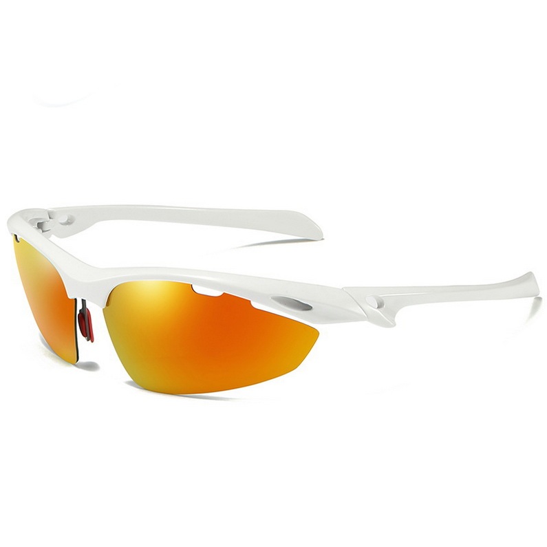 Wholesale anteojos de sol iron sports cycling sunglasses for women vintage half frame sun glasses