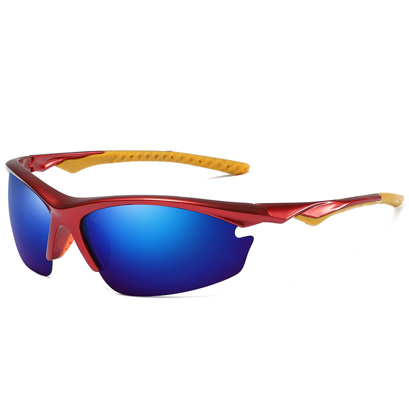 Hot selling outdoor cycling men sunglasses polarized UV400 anti-glare windproof driving sunglasses