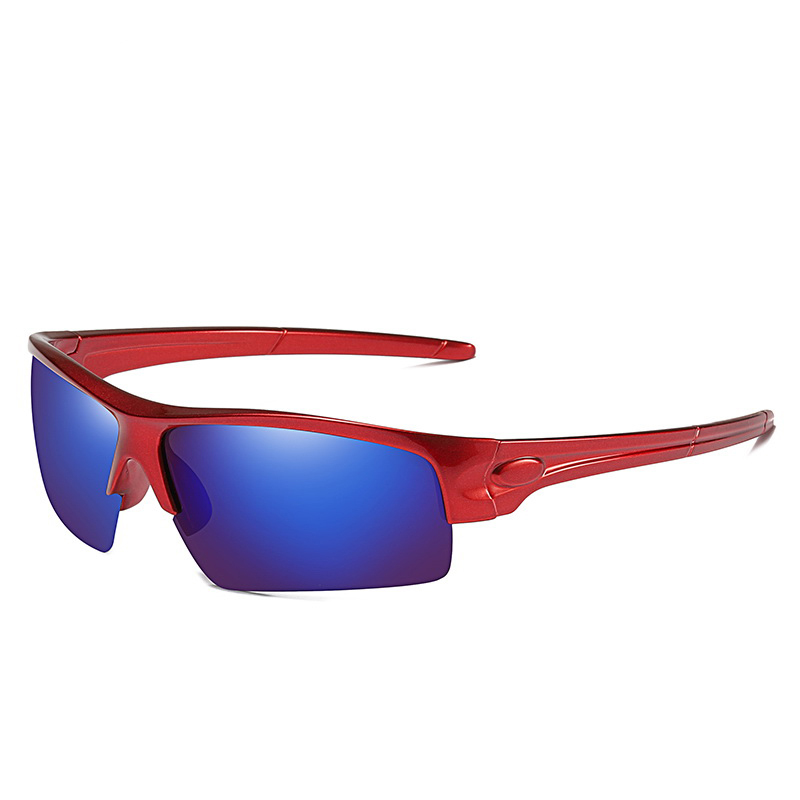 Designer brand custom logo outdoor sport cycle motorcycle ski swimming polarized rimless sunglasses
