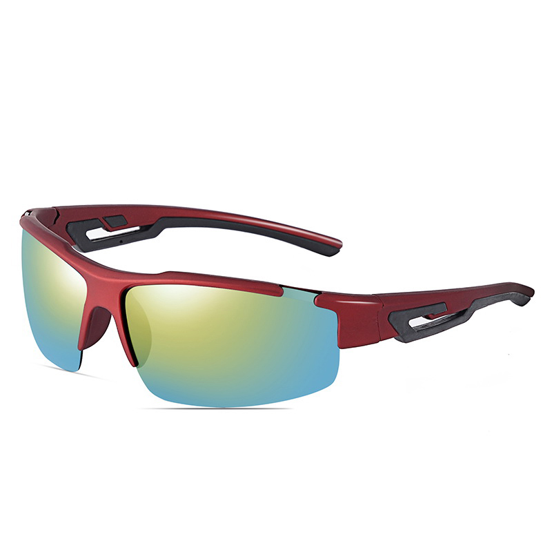 New arrival unisex PC frame material and polarized sport sunglasses