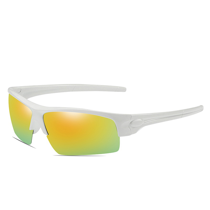 Designer brand custom logo outdoor sport cycle motorcycle ski swimming polarized rimless sunglasses
