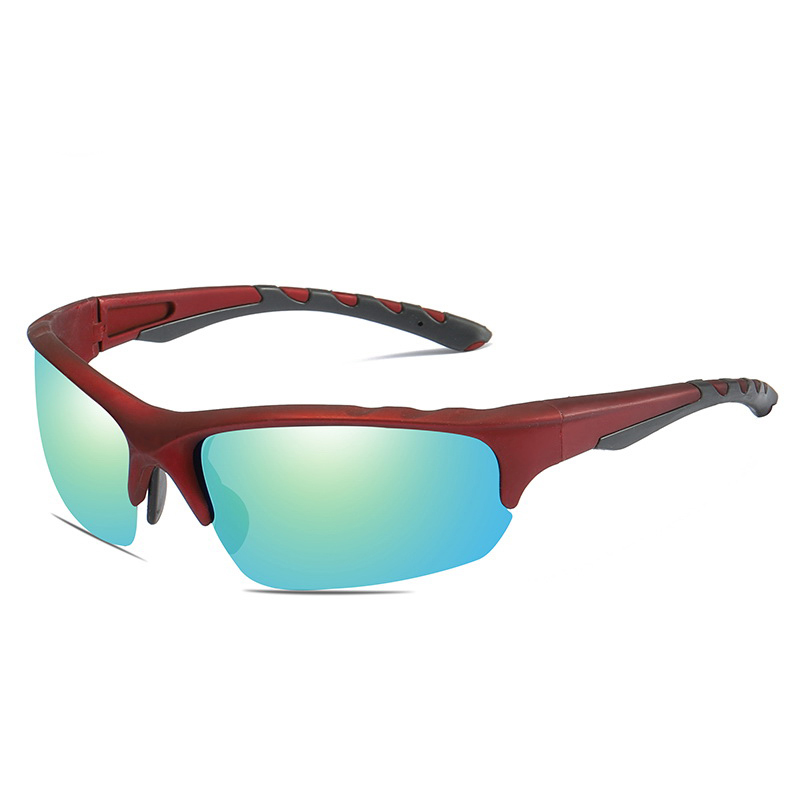 Newest sport sunglasses PC frame material outdoor bike cycling windproof glasses for men