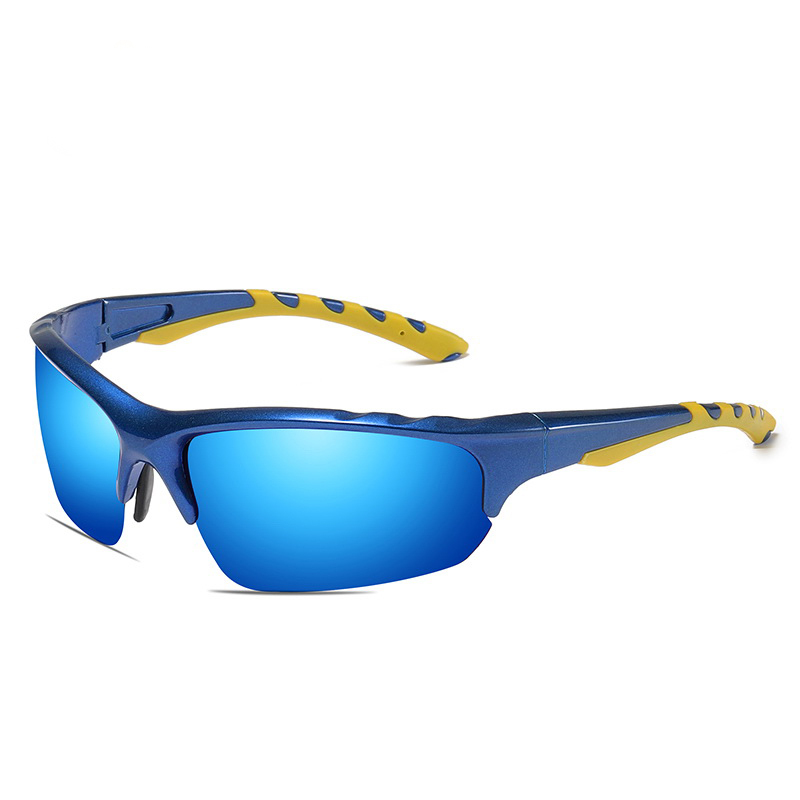 Newest sport sunglasses PC frame material outdoor bike cycling windproof glasses for men